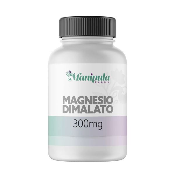 Magnésio Dimalato 300mg em Cápsulas