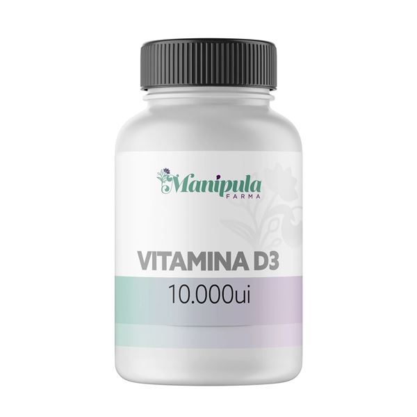 Vitamina D3 10.000UI em Cápsulas